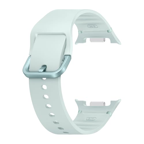 Image of Samsung Galaxy Watch 8 Series Sport Band, Rubber Dynamic Lug System, Flexible Fit, Breathable, Compatible with Galaxy Watch 8 and Watch 8 Classic, S /M Mint