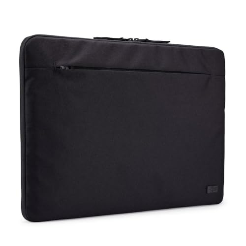 Case Logic - Funda para Portátil Invigo de Reciclado (Talla Única) (Negro Sólido)