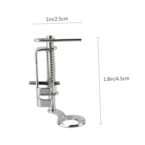 Set 3 Piezas Pie Prensatelas Metal Bajo para Máquina de Coser miniatura 2