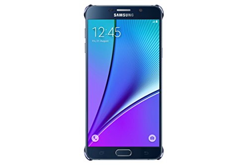 Samsung Galaxy Note 5 Case Clear Protective Cover - Black Sapphire