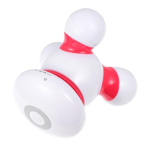 GLEAVI Mini Masajeador Muscular Portátil Triangular USB para Cuello y Cintura, Dispositivo Vibratorio Compacto para Masaje Corporal en Casa y Salón de Belleza