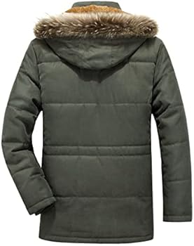 Heren lange winterjas zwart - Leather City