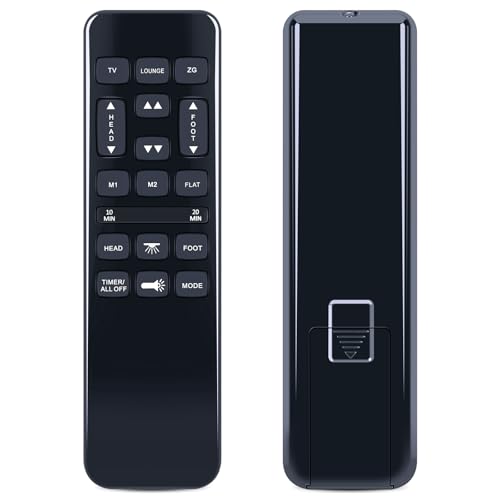HJH55 Replacement Remote Control for Richmat HJH92S Adjustable Bed Base, for Classic Brands Bed, for BCP Best Choice Products, for Mattress Firm 600 and 3000 Series, for GhostBed/Ergonomic Twin