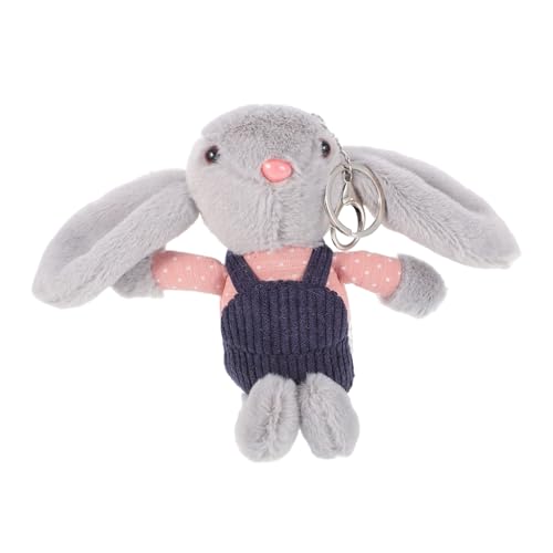 JOINPAYA Conejo De Peluche Juguetes De Conejo para Niñas Conejito Bolso Dije Divertidos Peluches Llavero Esponjoso Juguetes De Peluche para Llavero Peludo Lindos Peluches