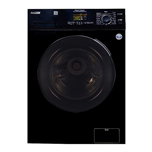 15 lbs Compact Combo Sani Washer Vented/Ventless Dryer with Pet Cycle (Black)