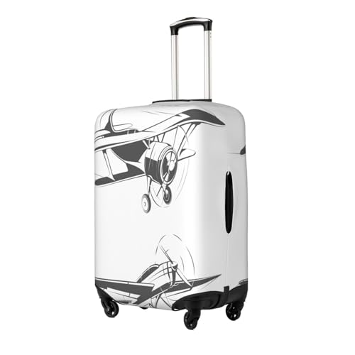 Plane Aircrafts Airplane Luggage Cover for Suitcase, Suitcase Cover Protector Fit 29-32 Inch Luggage Travel Accessories, XL2