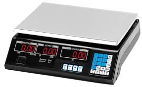 EISEN bascula Peso balanza Comercial Digital 40kg Precision 1 GR Bandeja INOX Lisa