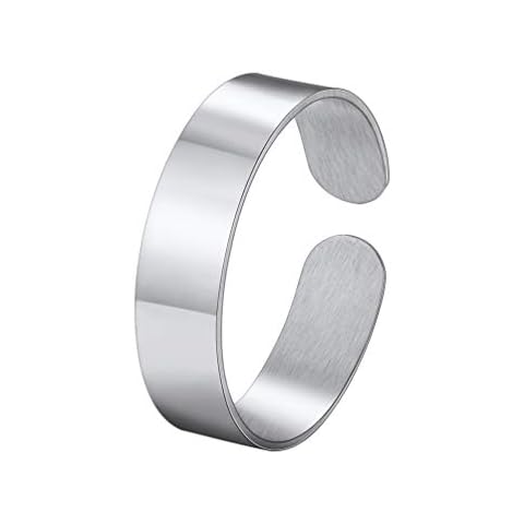 PROSTEEL Minimalist Open Ring for Men Cover