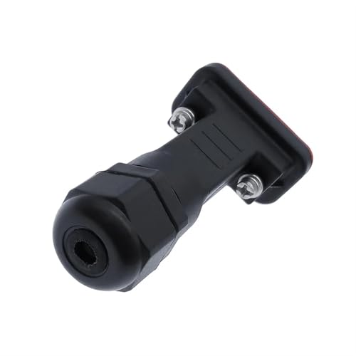 Cable D-SUB con conector DB9 macho y carcasa protectora para conexión soldada 6
