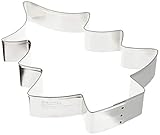 Maße: 19cm Städter Ausstechform Tanne 19 cm Weißblech, Silber, 19 x 19 x 3 cm