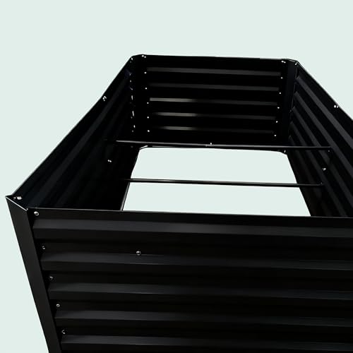 Jardinière surélevée en métal galvanisé Relaxdays pour protéger vos légumes du gel - 6