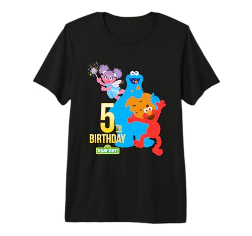 T-shirt Sesame Street 5 ans : cadeau d'anniversaire original enfant