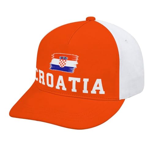 Image of Soccer National Team Baseball Cap for Men Women Adjustable Snapback Summer Sun Hat Game Day Hat for Soccer Fans