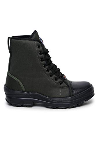 Image of Liberty Freedom HUNTER-BOT Black Casual Safety Lacing Boots for Men