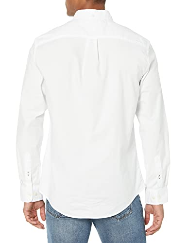 Tommy Hilfiger Men's Long Sleeve Button Down Stretch Oxford Shirt in Regular Fit2