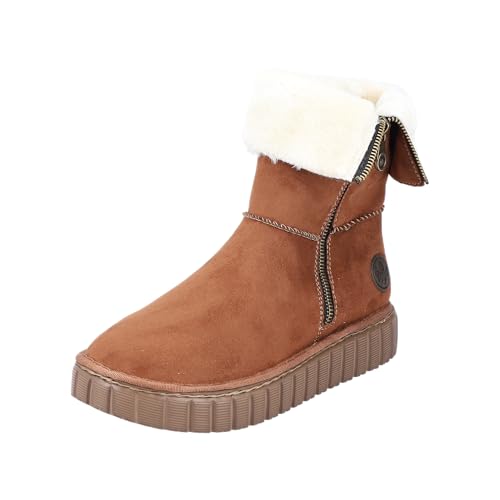 Rieker Damen Stiefel Y8882-24 braun Gr. 40
