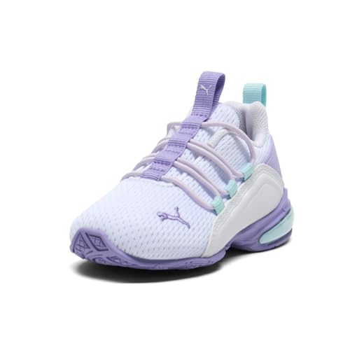 PUMA Toddler Girls Axelion Slip On Sneakers Shoes Casual - White - Size 7 M2