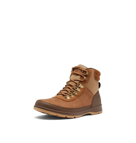 SOREL Men's Ankeny ll Hiker Plus Waterproof Boot - Velvet Tan, Tobacco - 10.5