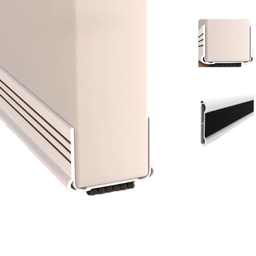 Vilemoon 2Pack Door Draft Stopper with Felt Cloth Reduce Noise, 36.6