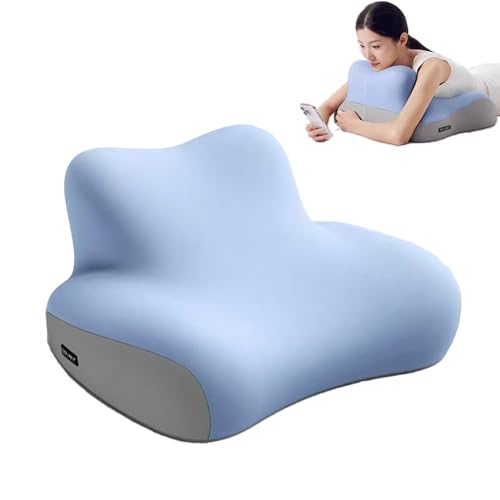XIACHAN Bed Reading Pillow for Lying Down, Dual-Use Back Support Pillow for Sitting and Lying, Suitable for Reading, Leaning, and Back Support. alleviates Elbow, Neck, and Shoulder Pain. - image 1