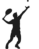 tennisspielerin monica KINDERLEICHTE ANBRINGUNG mit ausführlicher Anleitung! Verschönern Sie Ihr Kinderzimmer