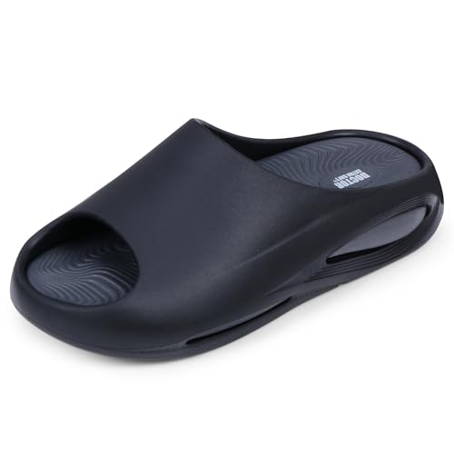 DOCTOR EXTRA SOFT Men’s Classic Ultra Soft Sliders/Slippers with Cushion FootBed for Adult | Comfortable & Light Weight | Stylish & Anti-Skid | Waterproof & Everyday Flip Flops for Gents/Boys D-507