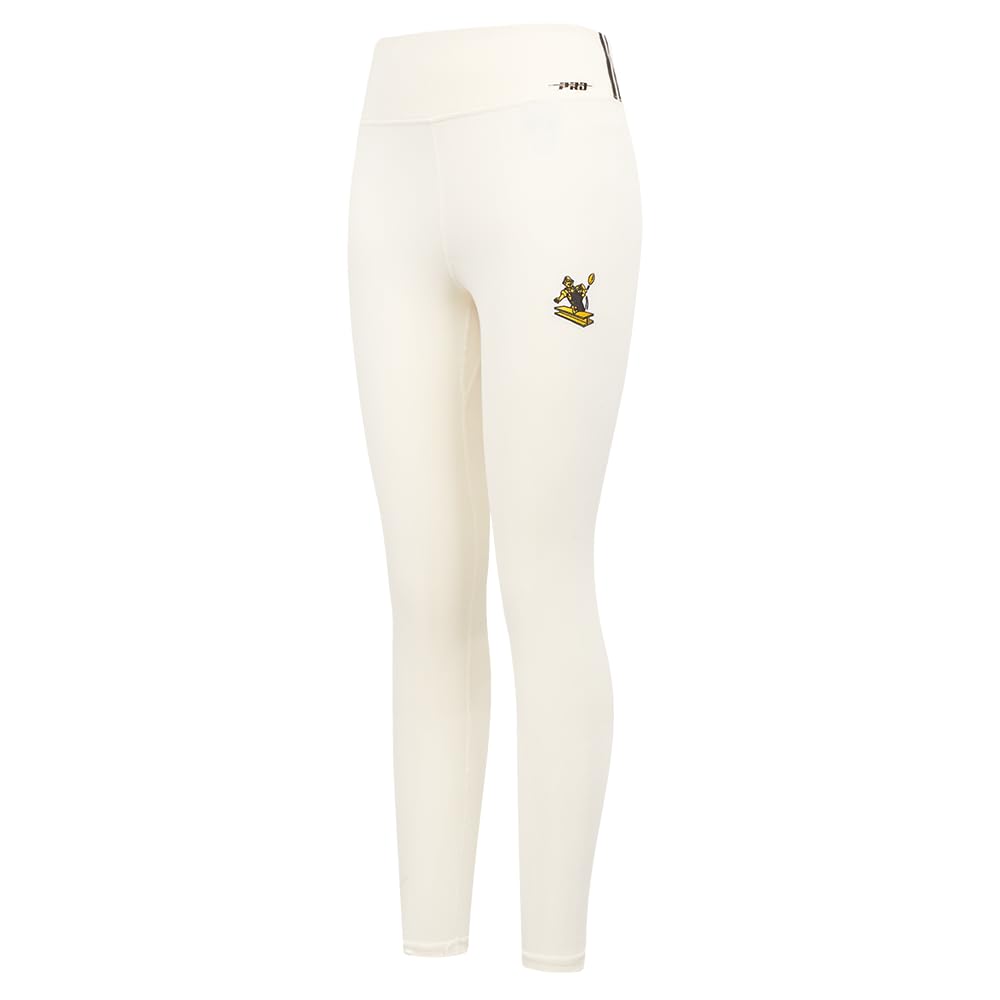 Pro Standard Womens NFL Pittsburgh Steelers Retro Classics Legging Eggshell 2XL