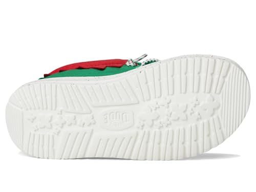 HEYDUDE Men's Wally Holiday Elf (Toddler) Loafer3
