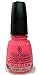 China Glaze Clay Lacquer Nail Polish YOU DRIVE ME COCONUTS Bright Hot Pink 81327