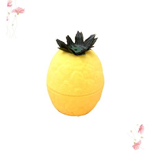 Écrin à bijoux ananas aux finitions soignées pour bagues - 4