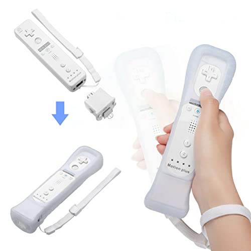 image for bangbird Motion Plus Adapter Sensor W/Silicon Case for Nintendo Wii Re