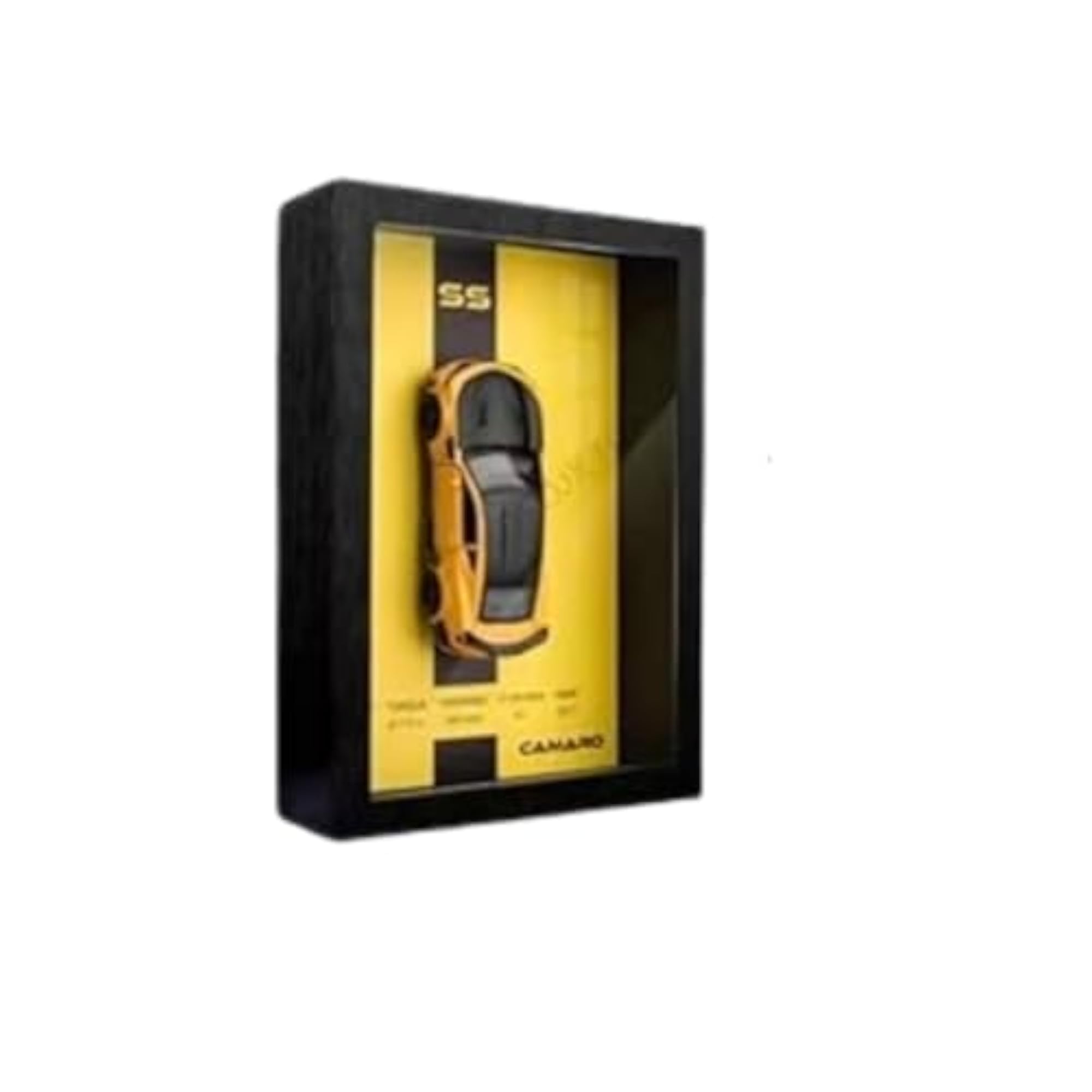 Modern 3D Car Display Frame with Mini Cars