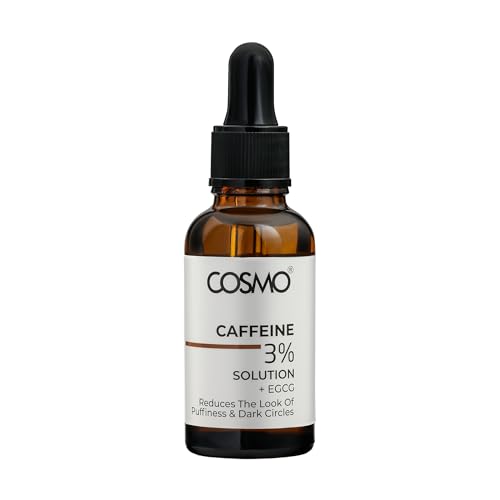 CD COSMO DESIGNS Caffeine Solution 3% + EGCG Puffiness | Signs of Aging | Dark Circles Face Serum All skin types (30ml, Caffeine)