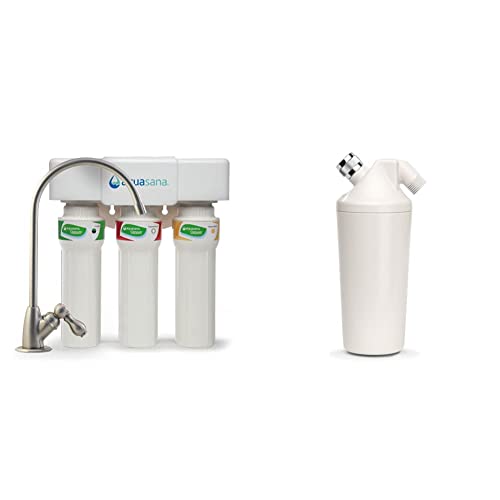 Aquasana 3-Stage Max Flow Claryum Under Sink Water Filter System ...