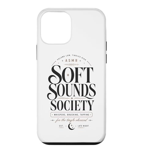 Soft Sounds Society ASMR Whispers �u���b�V���O�^�b�s���O �X�}�z�P�[�X iPhone 12 mini �p