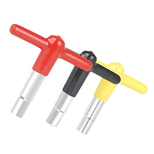 Levemolo Essential Drum Accessories 3pcs Metal Drum Keys T-shaped Tuning Wrenches