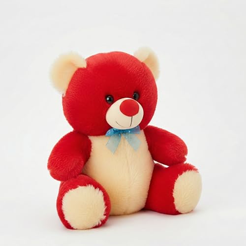 Image of Tabitha Stuffed Toys-Ultra Soft Plush Toy for Kids | Birthday Gifts for Kids and Girls | (30 Cm Red Teddy)