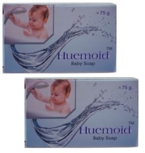 Huemoid Baby Soap - 75 gm, Pack Of 2-image-27