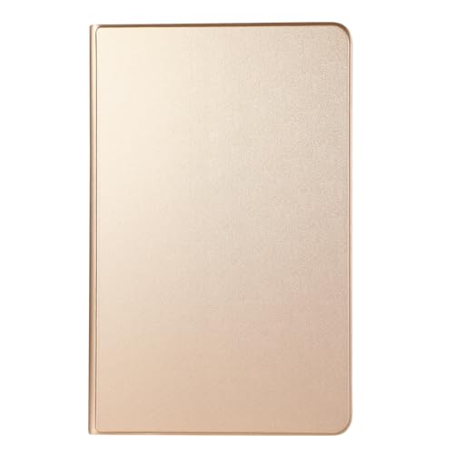 DayQiQiPu Custodia Protettiva per Lenovo Tab K10 10.3 Pollici Pelle PU Ultrasottile Supporto Ribaltabile in Tinta Unita con Auto Guscio Oro