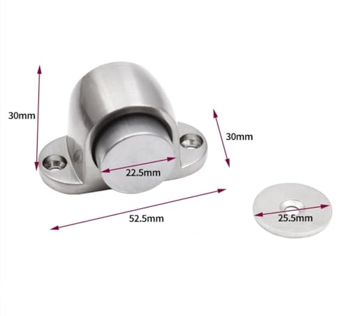 Butée de porte magnétique mini avec fixation à vis solide - 3