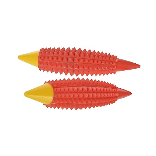 Image of Plastic Red Roll Increases Blood Circulation & Stimulated all acupressure Point Pain Remover Relieves numbness and stiffness in fingers Set of 2 Pcs