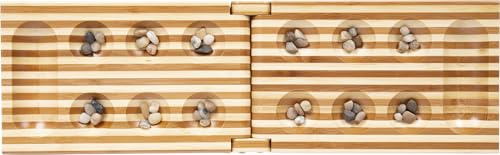Kalaha de madera juego de mesa tradicional small foot de diseño natural 2