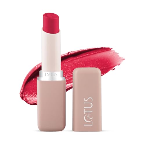 Image of Lotus Make-Up Color X Matte Lipstick | Long - Lasting | Vitamin E Infused | Smudge Proof | Bold | Highly Pigmented | Weightless Finish | MOONLIGHT MAUVE - 27 | 3.8g
