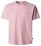 Pepe Jeans Camiseta Jacko para Hombre, Rosa (Rosa Lavado), M