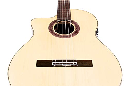 Image of Cordoba GK Studio Negra Lefty Nylon Str AE Guitar
