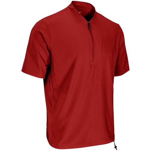 Woven Warm-Up Jacket, Men's X-Large, Scarlet