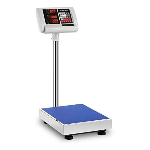 Steinberg Systems Platform Scale Parcel Industrial SBS-PF-60/10A (60 kg / 10 g, 40 x 50 cm, 10 hours battery, Adjustable background lighting) Cover