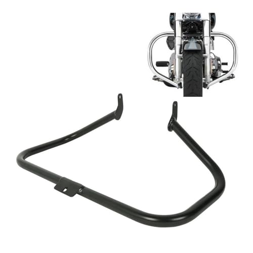 Barre de protection moteur moto protégeant le bloc cylindre de Softail Springer