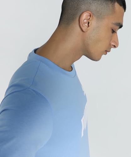Image of Puma Men Cotton Solid Regular Fit Tees