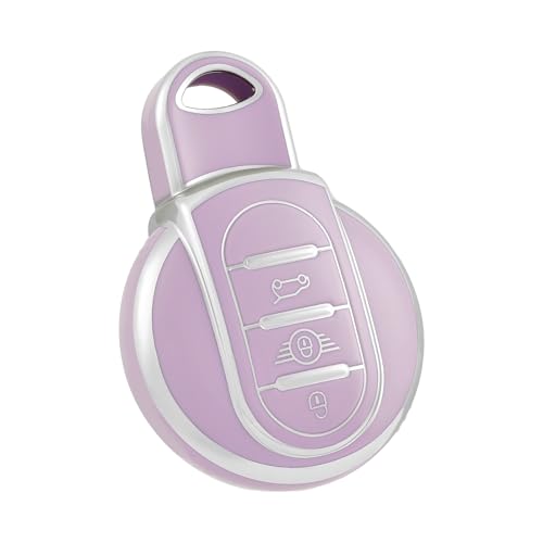 Coque pour clé BMW C argent et or boîtier de protection clé de voiture